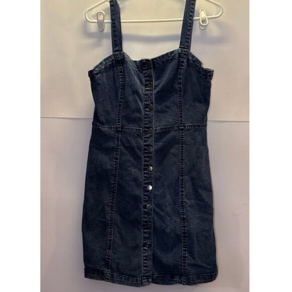 Aeropostale Denim Jean Dress (Large)‎ jumper - Picture 3 of 8